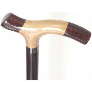 スネークウッド曲りステッキ（杖） 【送料無料】「楽天シニア市場