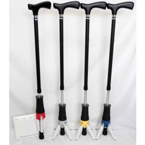 緑檀（りょくだん）手彫り龍（ドラゴン）L字型1本ステッキ Mサイズ