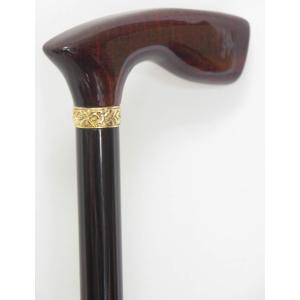 スネークウッド曲りステッキ（杖）M 【送料無料】「楽天シニア市場