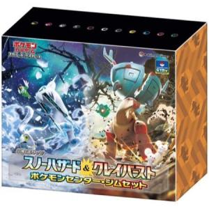 ポケモンカードゲーム スカーレット＆バイオレット 拡張パック スノーハザード クレイバースト ポケモンセンター ジムセット｜shop101