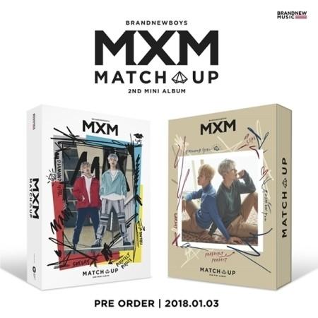 MXM BRANDNEWBOYS MATCH UP 2ND MINI ALBUM【宅配便】
