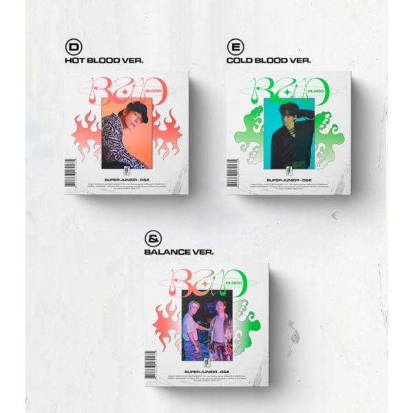 【VER選択】【和訳選択】SUPER JUNIOR D&amp;E BAD BLOOD 4TH MINI ス...