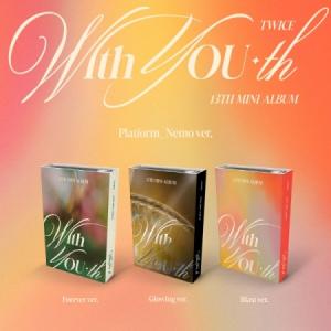 【NEMO】【レビューで店舗特典】TWICE - WITH YOU-TH 13TH MINI ALBUM トワイス 13集 ミニ【和訳選択】【安心国内発送】