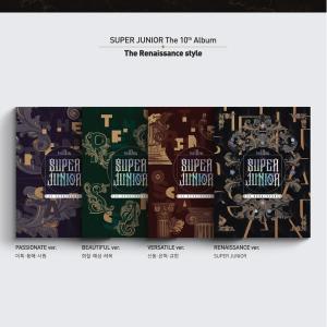 【VER選択】【和訳選択】【RENAISSANCE】SUPER JUNIOR RENAISSANCE 10TH スーパージュニア 10集 ルネサンス