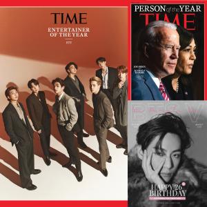 【和訳選択】2020年 12月号 TIME BTS (INNER COVER) BIDEN COVER 画像 記事等 韓国雑誌【レビューで店舗特典】