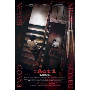 【2種セット】【和訳選択】TAEMIN NEVER GONNA DANCE AGAIN ACT1 3RD ALBUM テミン 3集