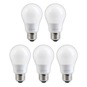 スタイルド スタイルド LED電球 5個セット 口金直径26mm 40W形相当 530ルーメン 昼光色 全方向 全配光タイプ 密閉器具対応 SDA40TD5