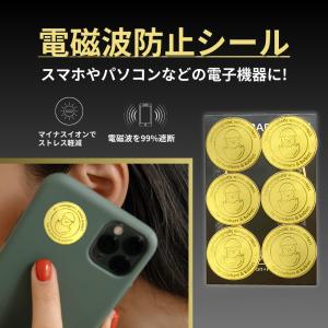 電磁波防止シール 10枚セット スマホ 電磁波...の詳細画像2