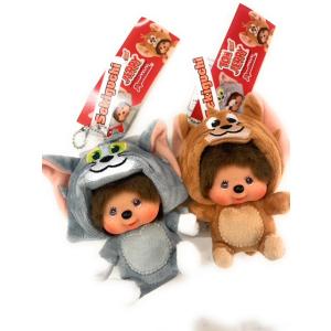 モンチッチ　×　トムとジェリー　顔デカSSキーチェーン　2種より選択