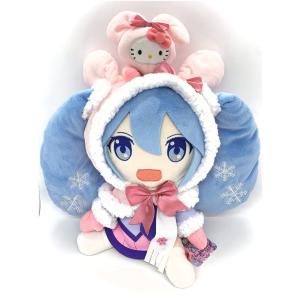 雪ミク SNOW MIKUすずらん 北海道限定雪うさぎキティ タペストリー