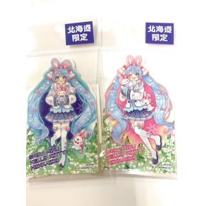雪ミク SNOW MIKUすずらん 北海道限定雪うさぎキティ タペストリー