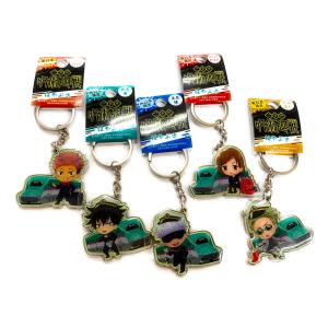 ご当地呪術廻戦 温泉地限定 ☆ダイカットメタルキーホルダー☆ 全5種