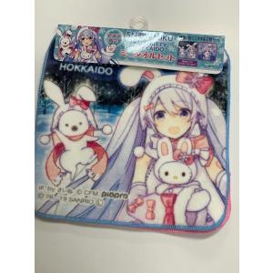 雪ミク SNOW MIKUすずらん 北海道限定雪うさぎキティ タペストリー