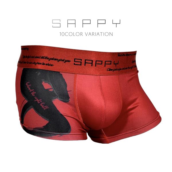 SAPPY ローライズ ボクサーパンツ 前閉じ 送料無料 0001