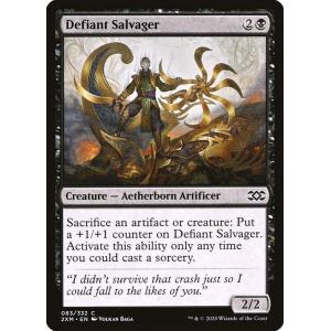 MTG ■黒/英語版■ 《強気な回収者/Defiant Salvager》★FOIL★  ダブルマスターズ 2XM｜shop998