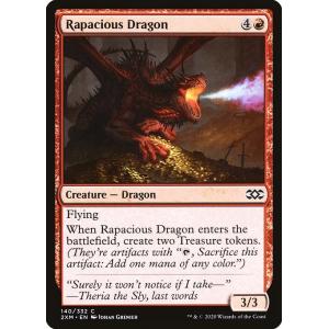 MTG ■赤/英語版■ 《多欲なドラゴン/Rapacious Dragon》★FOIL★  ダブルマスターズ 2XM｜shop998