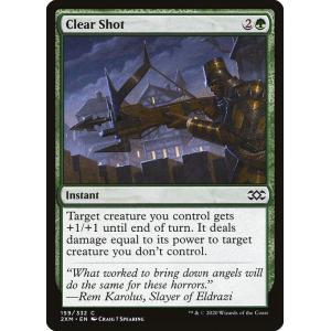 MTG ■緑/英語版■ 《直接射撃/Clear Shot》★FOIL★  ダブルマスターズ 2XM｜shop998