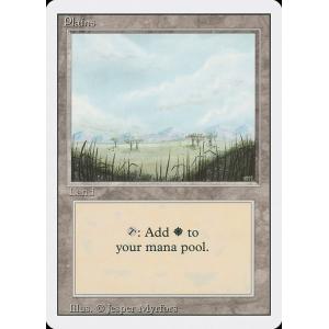 MTG ■土地/英語版■ 《平地/Plains》リバイズド 3ED