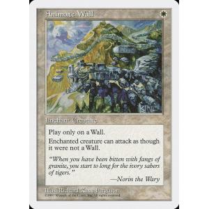 MTG ■白/英語版■ 《動く壁/Animate Wall》第5版 5ED