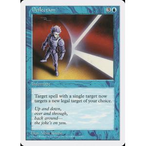 MTG ■青/英語版■ 《偏向/Deflection》第5版 5ED