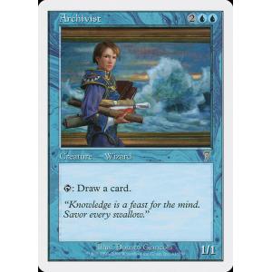 MTG ■青/英語版■ 《文書管理人/Archivist》第7版 7ED