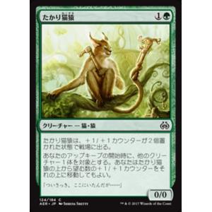 MTG ■緑/日本語版■ 《たかり猫猿/Scrounging Bandar》霊気紛争 AER