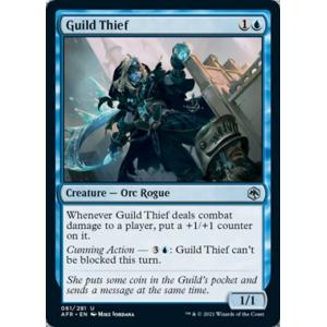 MTG ■青/英語版■ 《ギルドのシーフ/Guild Thief》フォーゴトン・レルム探訪　AFR