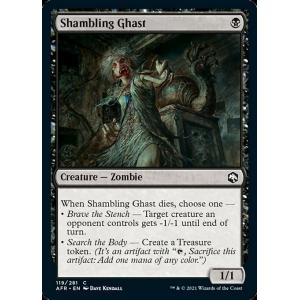 MTG ■黒/英語版■ 《よろめく怪異/Shambling Ghast》フォーゴトン・レルム探訪　A...