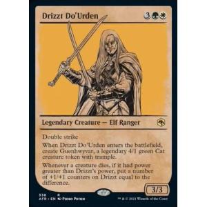 MTG ■金/英語版■ 《ドリッズト・ドゥアーデン/Drizzt Do&apos;Urden》▲ショーケース▲...