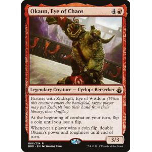 MTG ■赤/英語版■ 《混沌の目、オカウン/Okaun, Eye of Chaos》バトルボンド BBD｜shop998