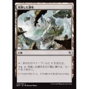 MTG ■土地/日本語版■ 《荒廃した瀑布/Blighted Cataract》戦乱のゼンディカー ...
