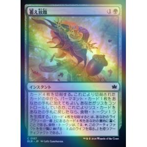MTG ■緑/日本語版■(167)《蓄え放題/Cache Grab》★FOIL★ ブルームバロウ B...