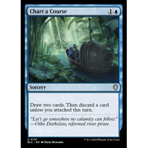 MTG ■青/英語版■(110)《航路の作成/Chart a Course》ブルームバロウ：統率者 ...