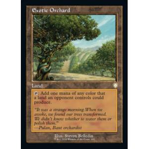 MTG ■土地/英語版■ 《風変わりな果樹園/Exotic Orchard》兄弟戦争：統率者　BRC