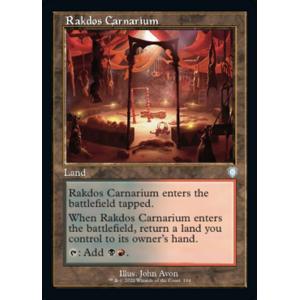 MTG ■土地/英語版■ 《ラクドスの肉儀場/Rakdos Carnarium》兄弟戦争：統率者　BRC