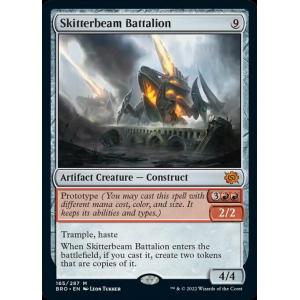 MTG ■無/英語版■ 《瞬足光線の大隊/Skitterbeam Battalion》兄弟戦争 BRO