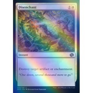 MTG ■白/英語版■ 《解呪/Disenchant》★FOIL★ 兄弟戦争 BRO
