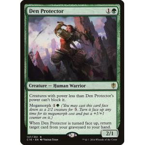 MTG ■緑/英語版■ 《棲み家の防御者/Den Protector》統率者2016 C16