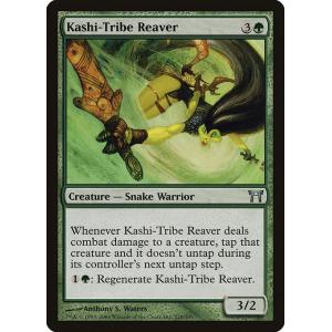 MTG ■緑/英語版■ 《樫族の肉裂き/Kashi-Tribe Reaver》神河物語 CHK