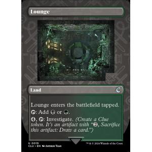 (019) MTG ■土地/英語版■ 《Lounge》▲拡張アート▲ カルロフ邸殺人事件：Clue ...
