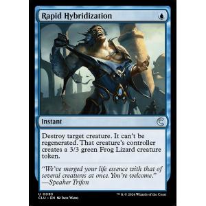 (093) MTG ■青/英語版■ 《急速混成/Rapid Hybridization》カルロフ邸殺...
