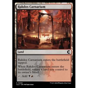 (243) MTG ■土地/英語版■ 《ラクドスの肉儀場/Rakdos Carnarium》カルロフ邸殺人事件：Clue Edition CLU 土地C