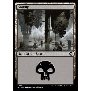 (264) MTG ■土地/英語版■ 《沼/Swamp》カルロフ邸殺人事件：Clue Edition...