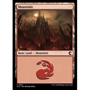 (267) MTG ■土地/英語版■ 《山/Mountain》カルロフ邸殺人事件：Clue Edit...