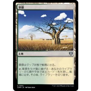 MTG ■土地/日本語版■ 《草原/Grasslands》統率者マスターズ CMM｜shop998