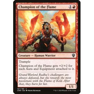 MTG ■赤/英語版■ 《炎のチャンピオン/Champion of the Flame》統率者レジェンズ　CMR