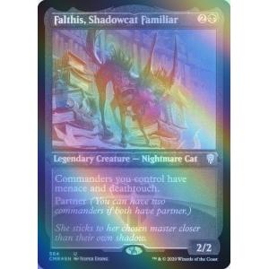 MTG ■黒/英語版■ 《影猫の使い魔、ファルティス/Falthis, Shadowcat Fami...