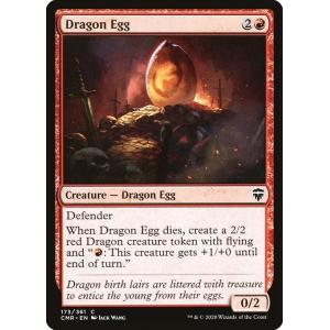 MTG ■赤/英語版■ 《ドラゴンの卵/Dragon Egg》★FOIL★ 統率者レジェンズ　CMR