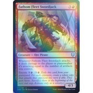 MTG ■赤/英語版■ 《深海艦隊の剣術屋/Fathom Fleet Swordjack》★FOIL...
