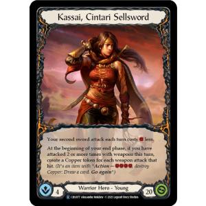 FaB ■英語版■《 Kassai, Cintari Sellsword 》Unlimited [U...